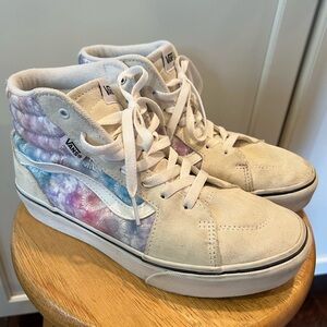 Vans Unisex Filmore High Top Sneaker - Heart Tie Dye